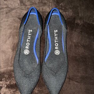 Rothy's Women's The Point II Washable Pointed Toe Ballerina Flats 8.5